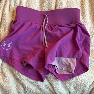 Under armour running shorts